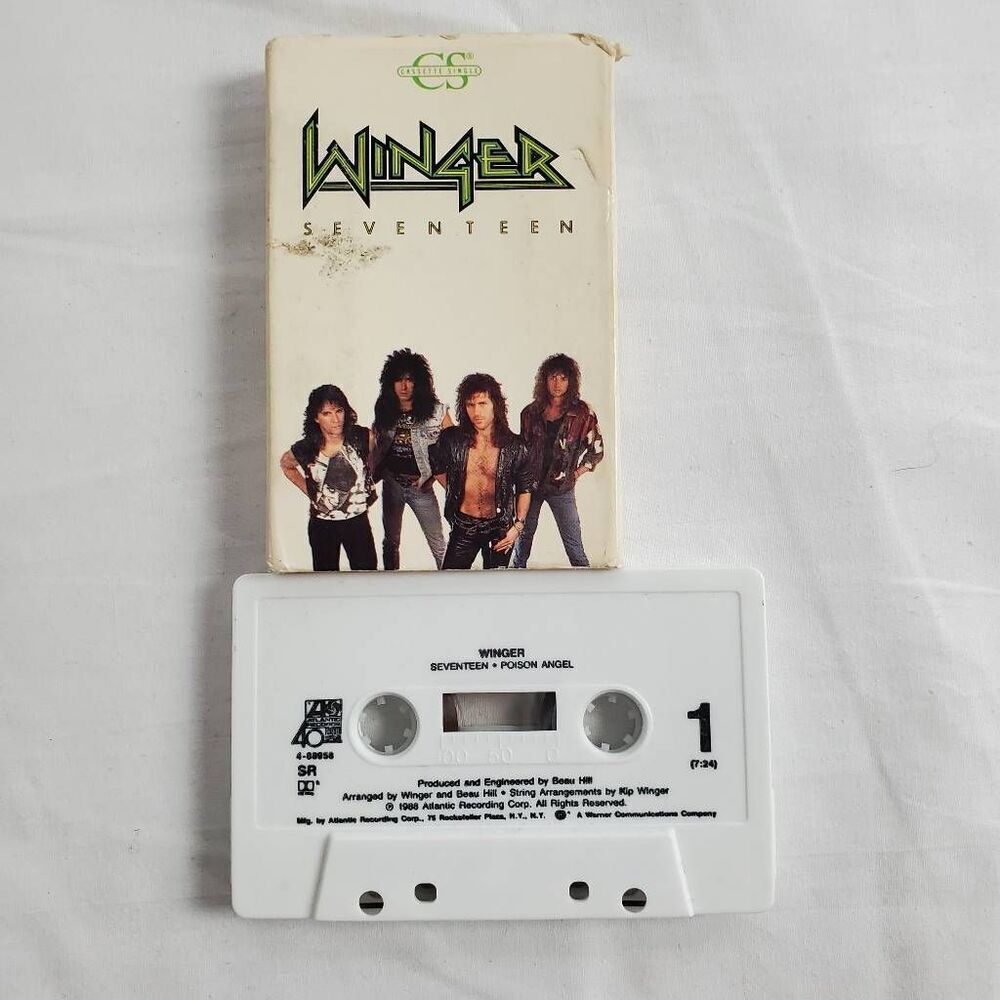 Winger Seventeen / Poison Angel Cassette Single (1988)